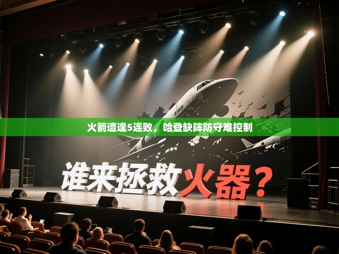 火箭遭逢5连败，哈登缺阵防守难控制